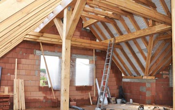 Stalling Busk attic trusses