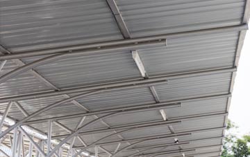 installing Stalling Busk metal roofing